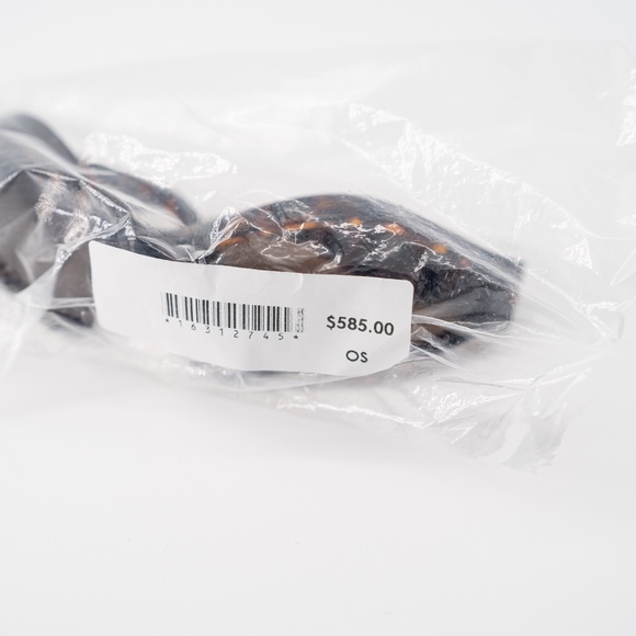 BALENCIAGA FENNEC Brown Angular Oval Sunglasses oversized frame - Picture 8 of 8